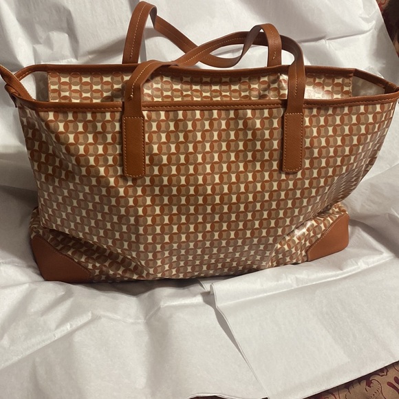 Time and Tru Sustainable Signature Tote Gingham - Picture 3 of 6